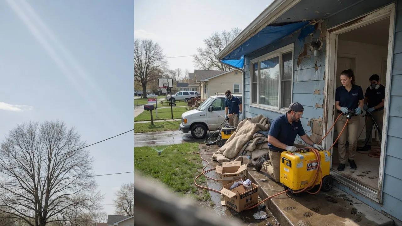 Basement Flood Cleanup in Hampton, IL near me